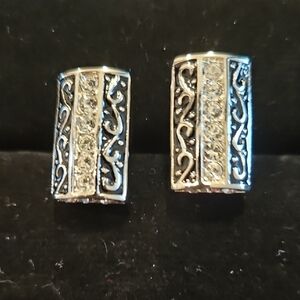 Elegant Silver Cufflinks